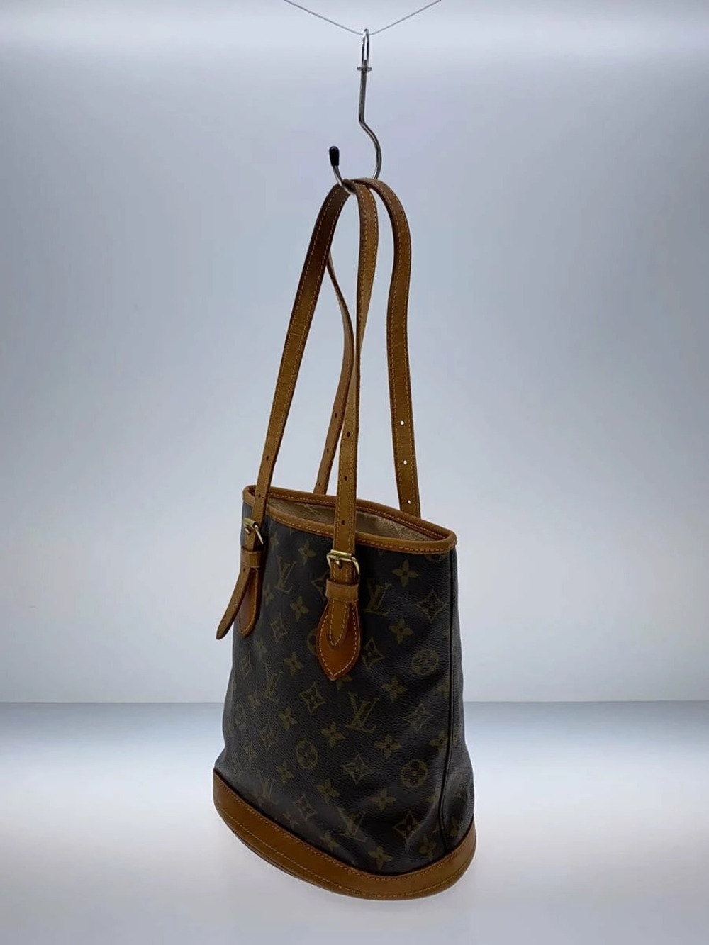 Louis Vuitton Canvas Brown Monogram Bucket Brown